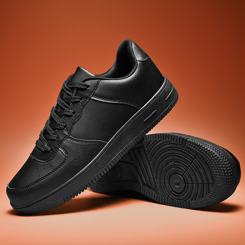 Damen Sneaker aus hochwertigem Leder mit rutschfester Sohle EB