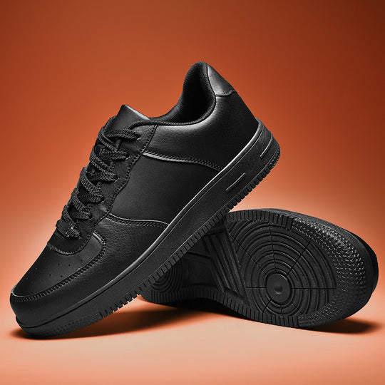 Damen Sneaker aus hochwertigem Leder mit rutschfester Sohle EB