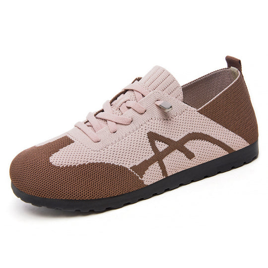 Damen Atmungsaktive Freizeit-Sneaker mit elastischem Obermaterial EB