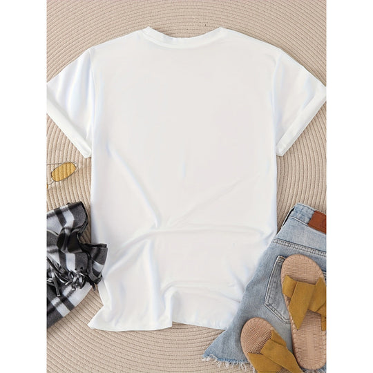 Damen T-Shirt mit frischem Limoncello-Motiv und floralen Akzenten EB