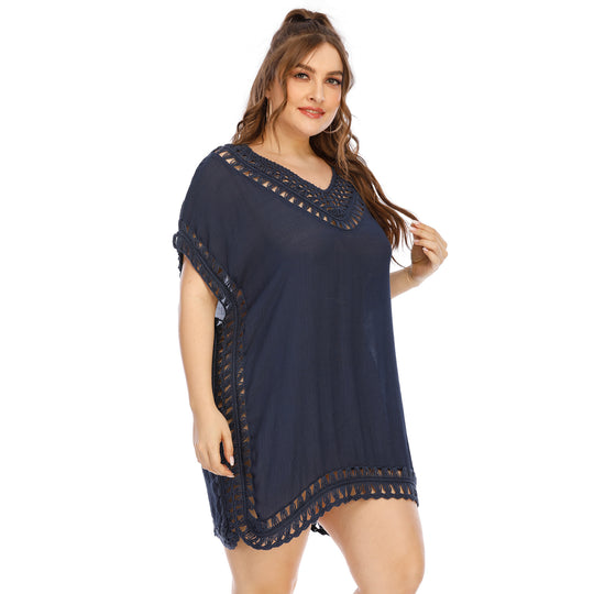 Damen eleganter häkeln Strandüberwurf EB