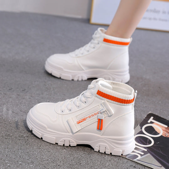Damen Hochwerden Sneakers mit sportlichem Stil und flexiblem Komfort EB