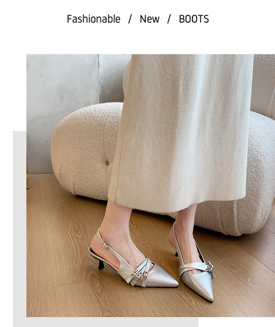 Damen Slingback High-Heel Pumps EB