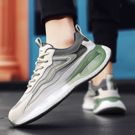 Damen Sportliche Sneaker mit stoßdämpfendem System und atmungsaktiver Oberflächenstruktur EB