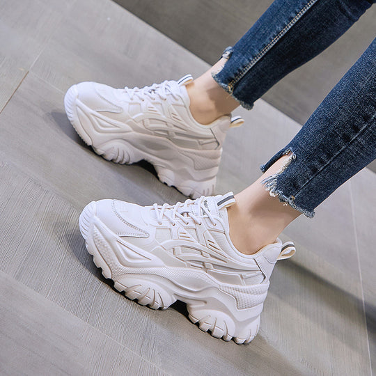 Damen Chunky Sneakers mit innovativer Dämpfungstechnologie und bequemer Passform EB