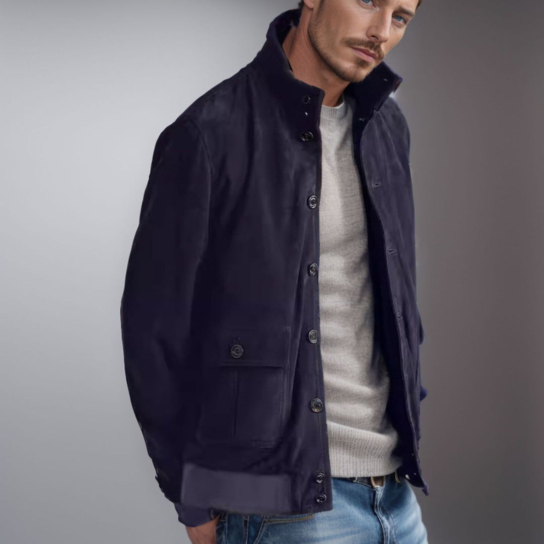Herren robuste Utility-Jacke mit praktischen Taschen EB