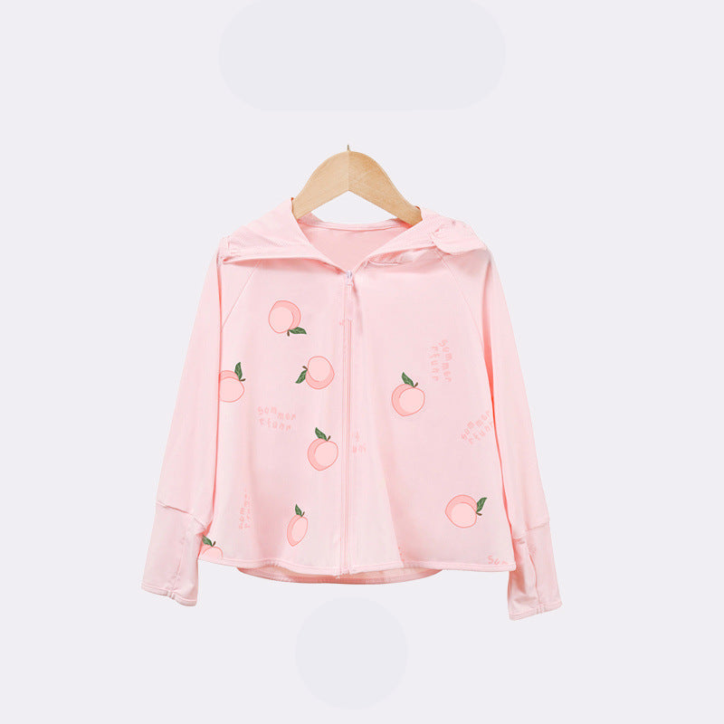 Damen UV-Schutzjacke mit Kapuze und weichem Material EB