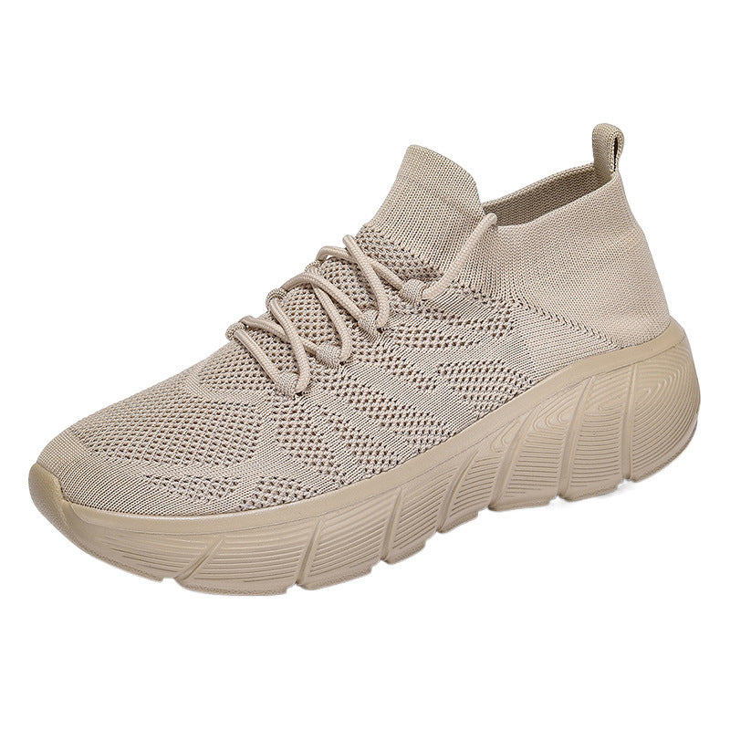 Damen Atmungsaktive Hochleistungssneaker mit flexiblem Strickdesign EB