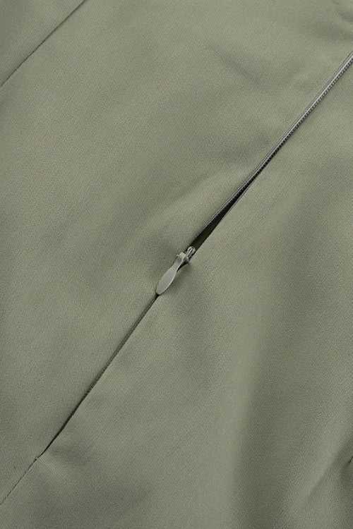 EB | Knopfdetail Gekürzte Jacke & Minirock-Set