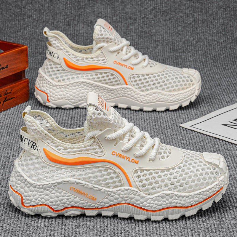 Damen Atmungsaktive Sneaker mit flexiblem Mesh-Obermaterial EB