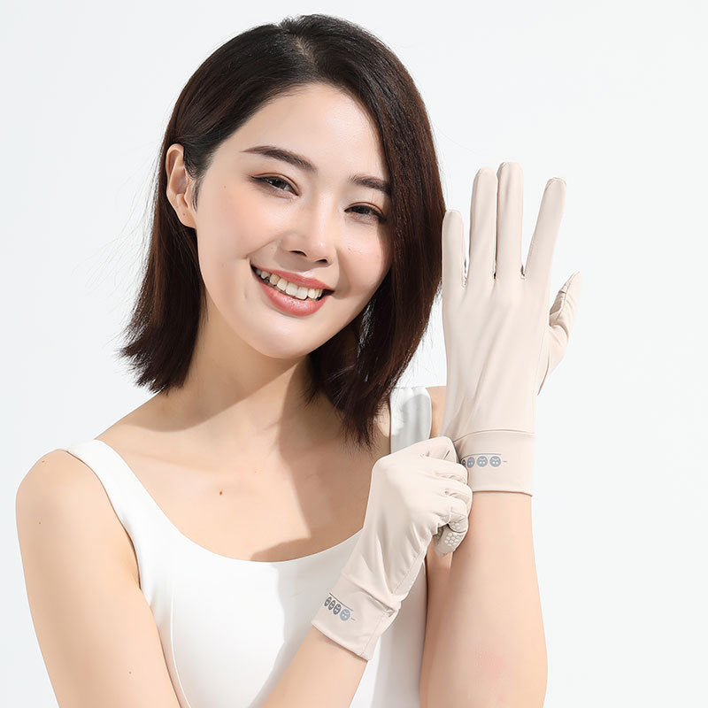 EB | Sonnenschirm Eis Seide Handschuhe
