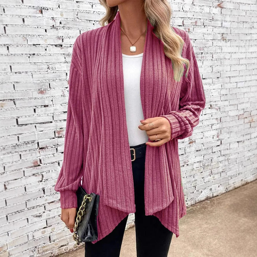 Damen gemütliche Strickjacke EB