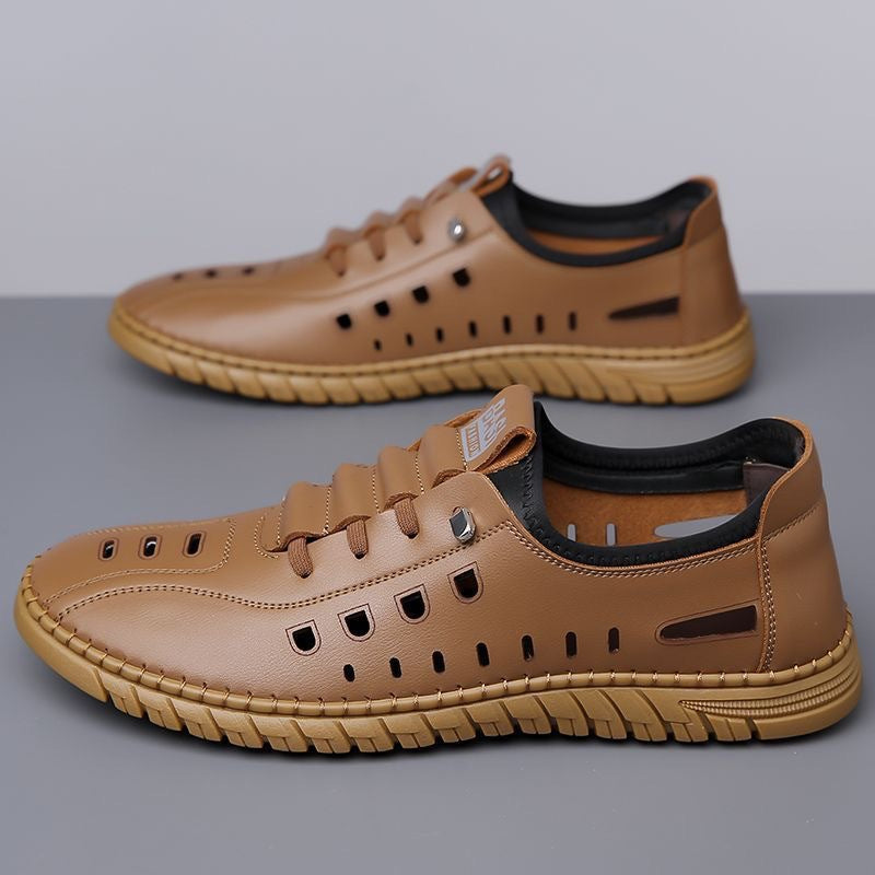 Damen Leichte Outdoor-Sneaker mit atmungsaktiven Einsätzen EB
