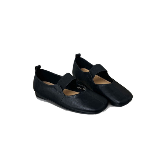 Damen Elegante Slip-On Schuhe mit modischem Riemenverschluss EB