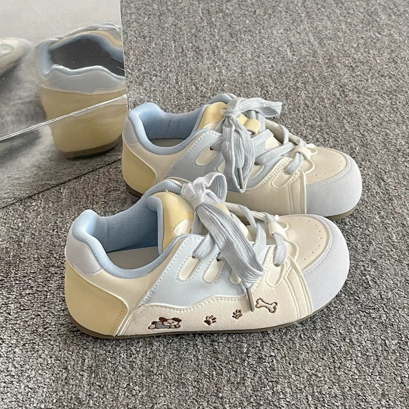 Damen Sportliche Sneaker mit tierisch verspieltem Design und atmungsaktiver Konstruktion EB