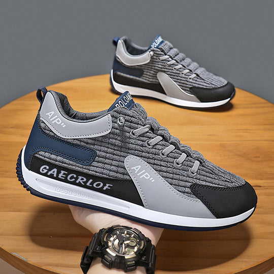 Damen Sneakers mit strukturierter Oberfläche und dämpfendem Sohlenprofil EB