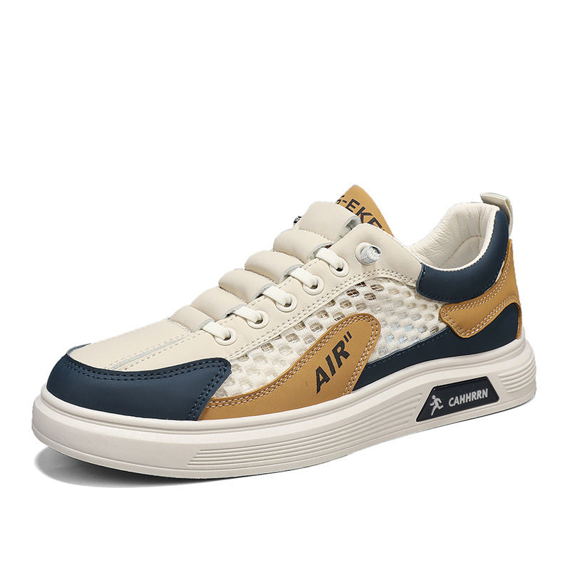 Damen Sportliche Mesh-Sneaker mit atmungsaktiver Oberflächenstruktur und dämpfender Sohle EB