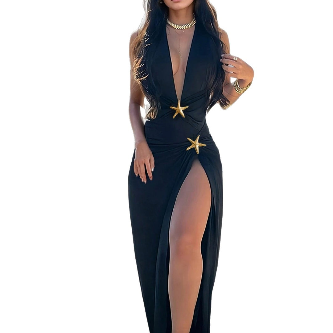 Damen eleganter einteiliger Badeanzug mit schickem Rock EB