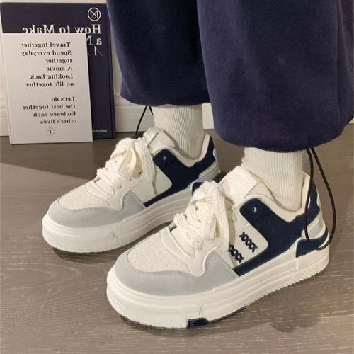 Damen modische Sneaker mit komfortabler dämpfender Sohle und sportlichem Design EB