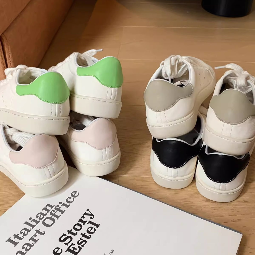 Damen Sportliche Sneaker mit atmungsaktiver Oberflächenstruktur und gepolsterter Sohle EB