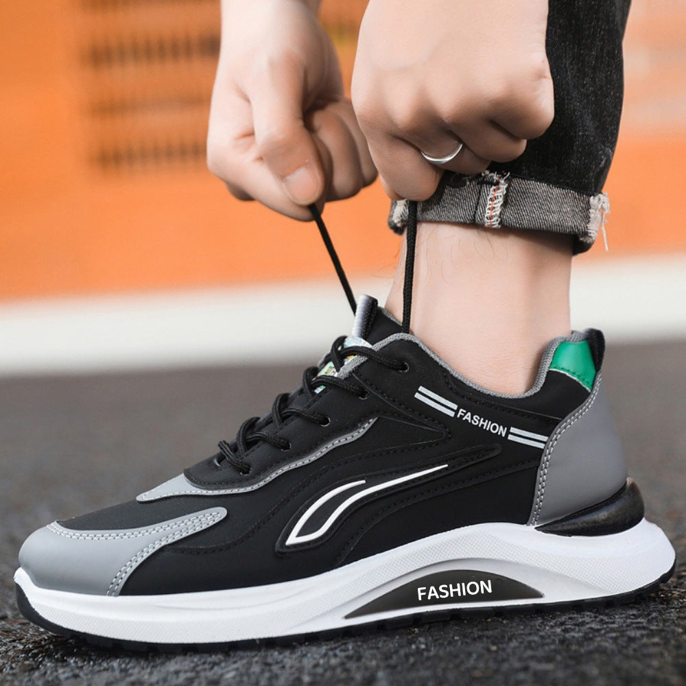 Herren Modische und komfortable Sneakers mit atmungsaktivem Obermaterial und dämpfender Laufsohle EB
