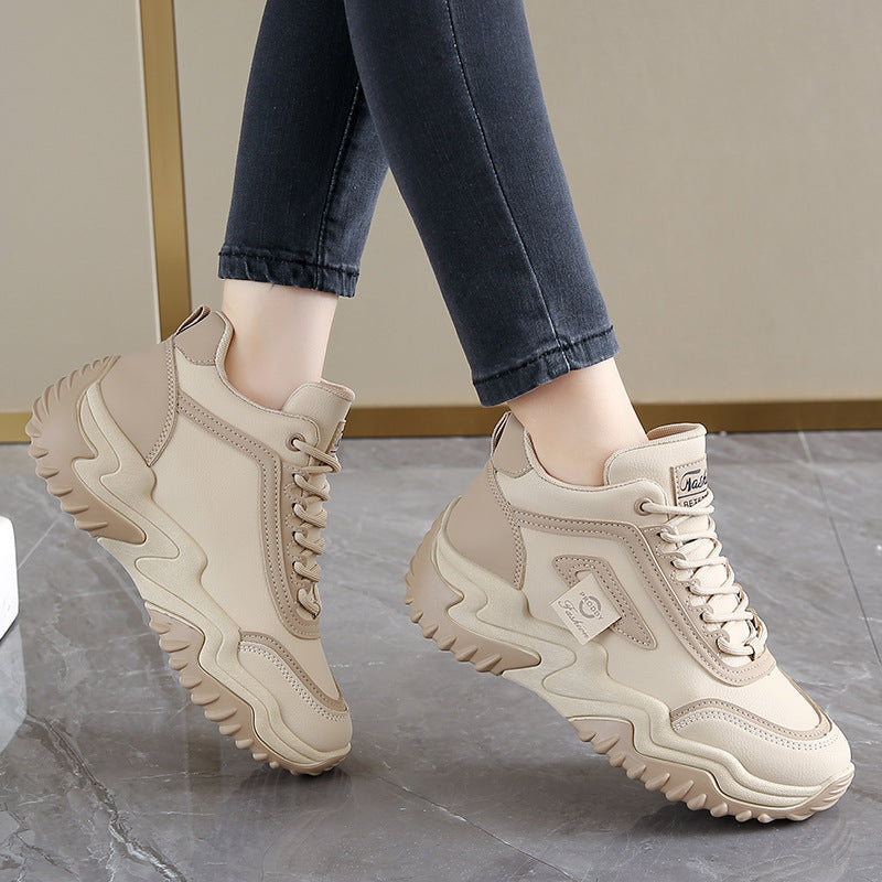 Damen Sportliche High-Top Sneakers mit sicherem Halt und flexiblem Sohlenprofil EB