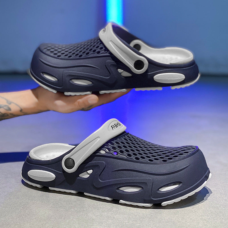 Herren Atmungsaktive Clogs mit verstellbarem Riemen EB