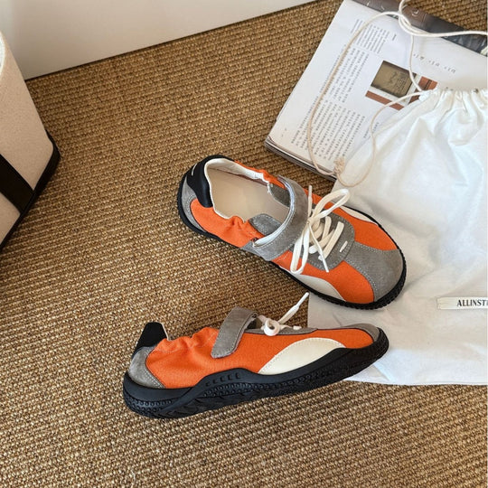 Damen Atmungsaktive Freizeitschuhe mit innovativem Klettverschluss und dämpfender Sohle EB