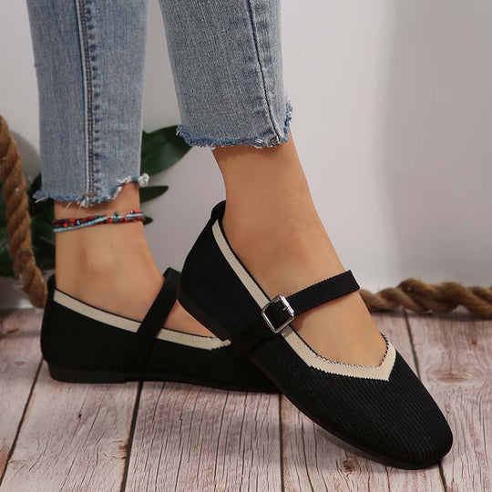 Atmungsaktive flache Schuhe EB