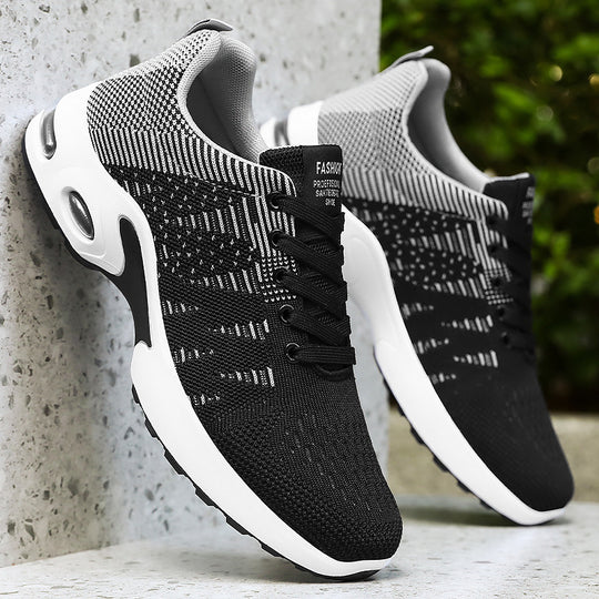 Damen Sportliche Sneaker mit atmungsaktivem Mesh-Obermaterial und dämpfender Sohle EB