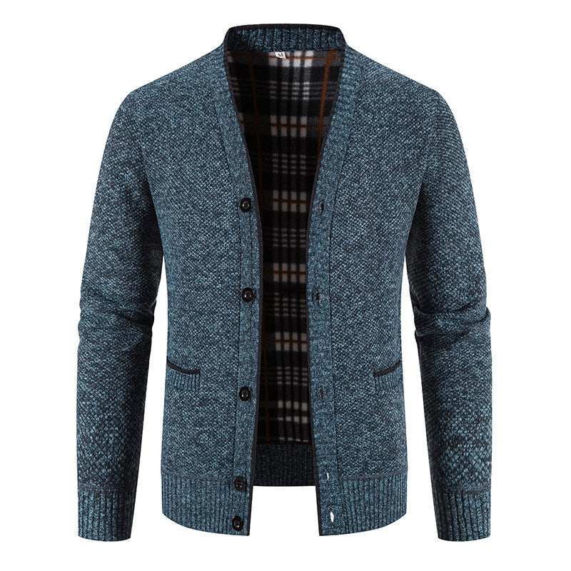 Herren Strickjacke mit modernem Design und klassischem Schnitt EB