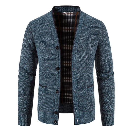 Herren Strickjacke mit modernem Design und klassischem Schnitt EB
