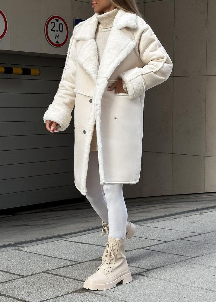 EB | Fleece Futter Wildledermantel