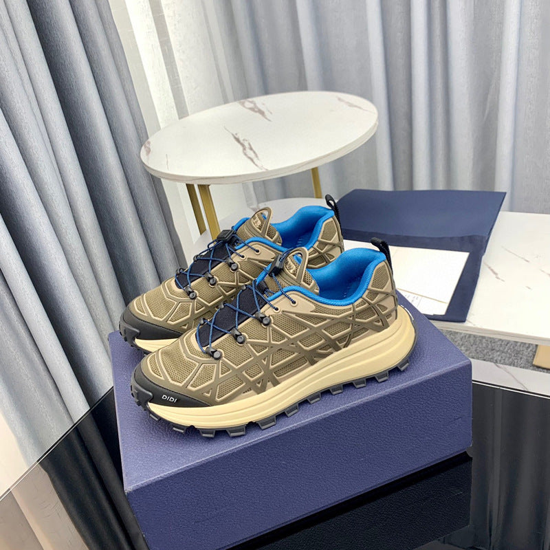 Damen Sportliche Trekking Sneakers mit innovativer Dämpfungstechnologie und rutschfester Außensohle EB