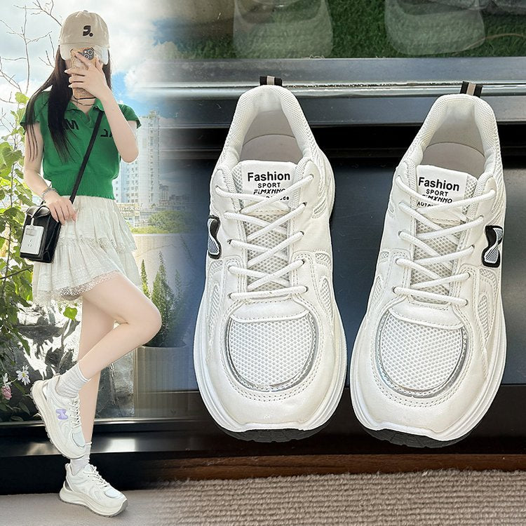 Damen sportliche Lauf-Sneaker mit stoßdämpfender Technologie und atmungsaktivem Obermaterial EB