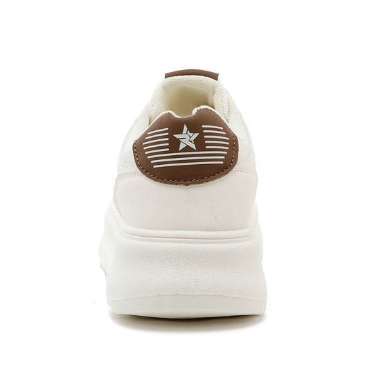 Damen modische Chunky Sneakers mit atmungsaktiver Mesh-Oberfläche und robustem Profil EB