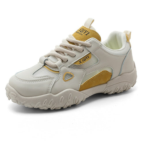 Damen Sportliche Freizeitsneaker mit atmungsaktiven Mesh-Einsätzen und griffiger Laufsohle EB