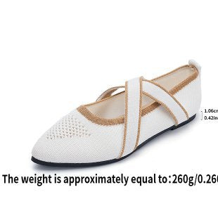Damen Stilvolle und bequeme Ballerinas EB