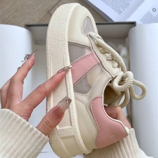 Damen Sneakers mit atmungsaktiver Mesh-Oberfläche und elegantem Design EB
