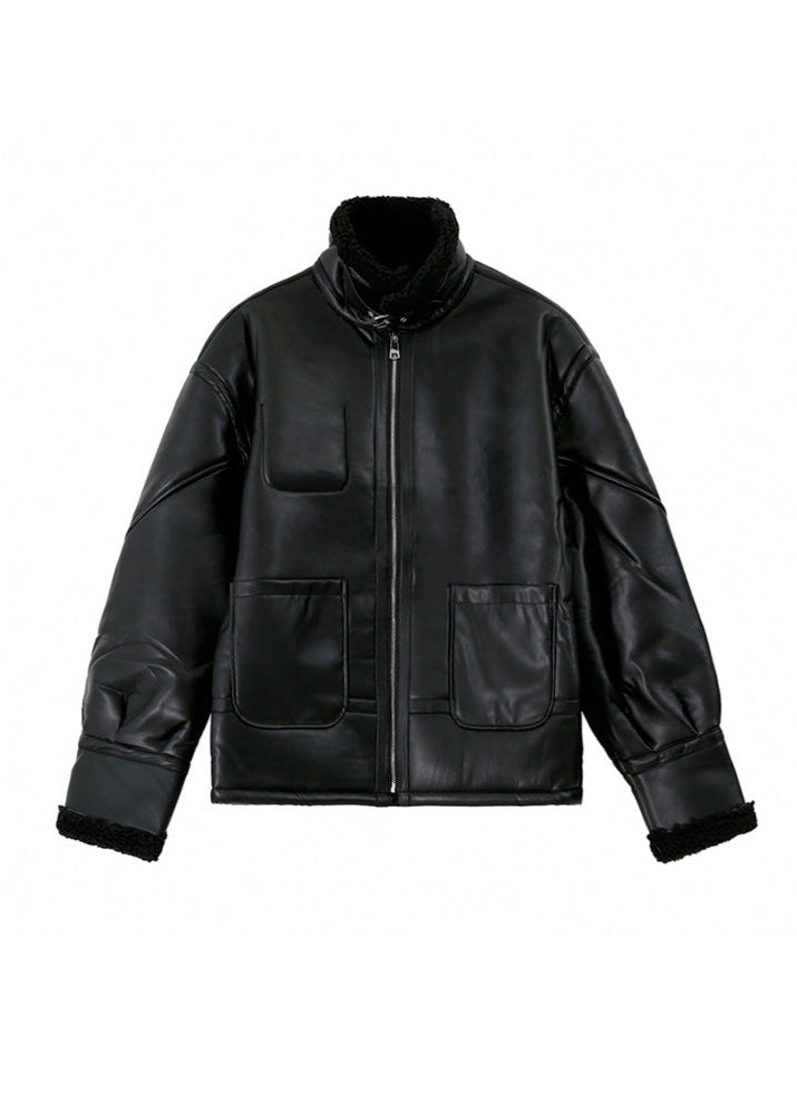 EB | Kunstleder Fliegerjacke