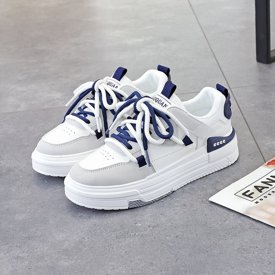Damen modische Sneaker mit innovativem Schnürsystem und atmungsaktiver Obermaterialstruktur EB