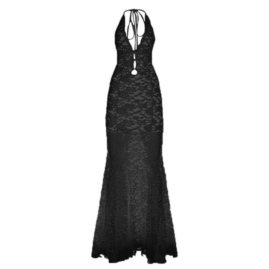 Damen Elegantes Langarmkleid mit asymmetrischer Drapierung EB