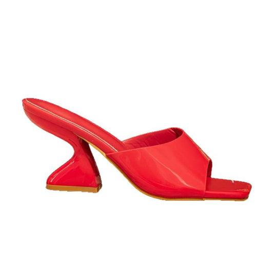 Damen modische Mules mit elegantem Design und komfortablem Absatz EB