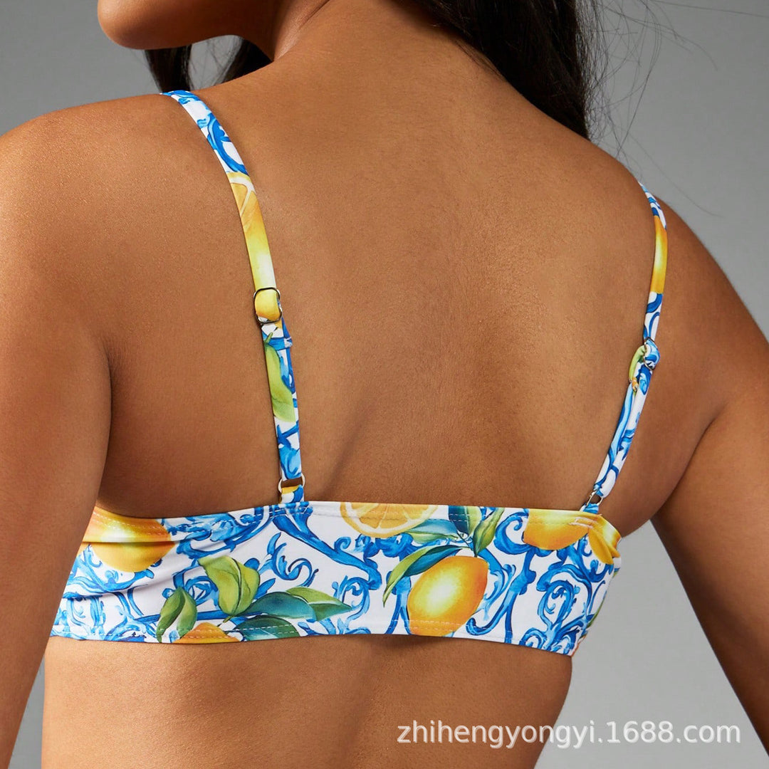 Damen Bikini mit fruchtigem Design EB