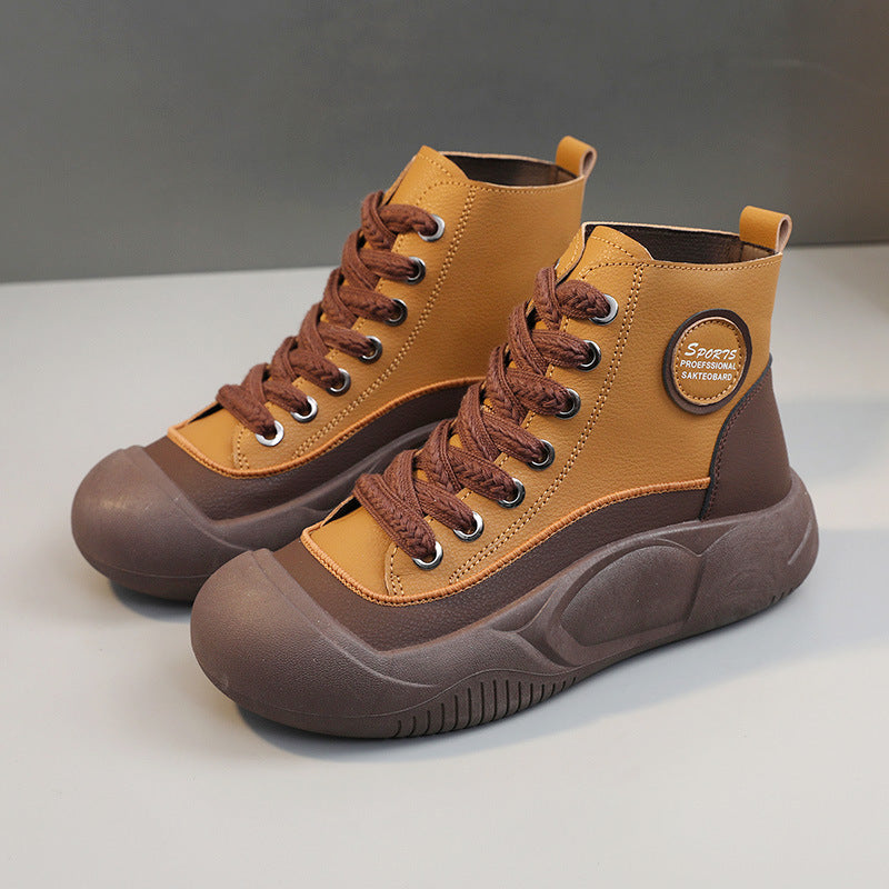 Damen Sportliche High-Top Sneaker mit rutschfester Sohle und ergonomischer Dämpfung EB