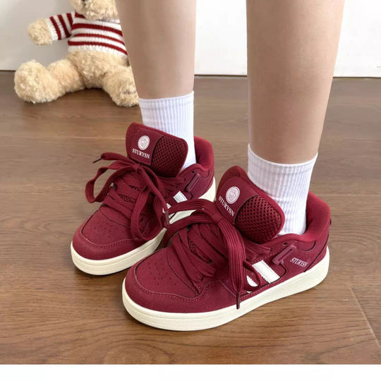 Damen Sportliche Sneakers mit gepolsterter Sohle und stylishem Design EB