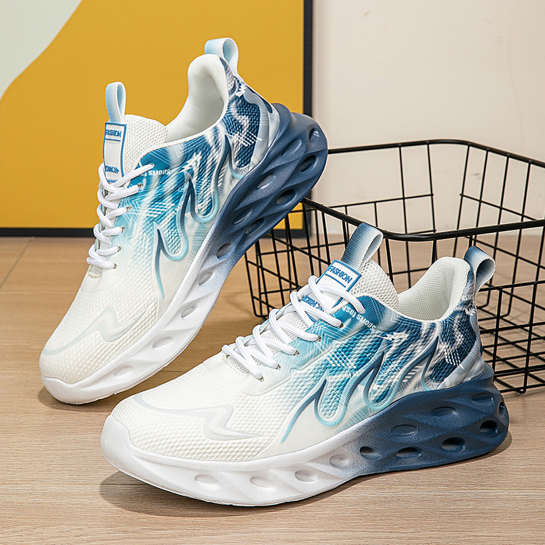 Damen Sportliche Laufschuhe mit atmungsaktiver Obermaterialstruktur und dämpfender Sohle EB