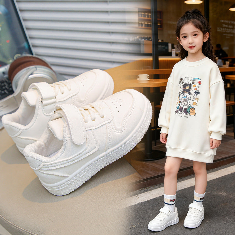 Damen Sneaker mit praktischer Klettverschluss und dämpfender Sohle EB