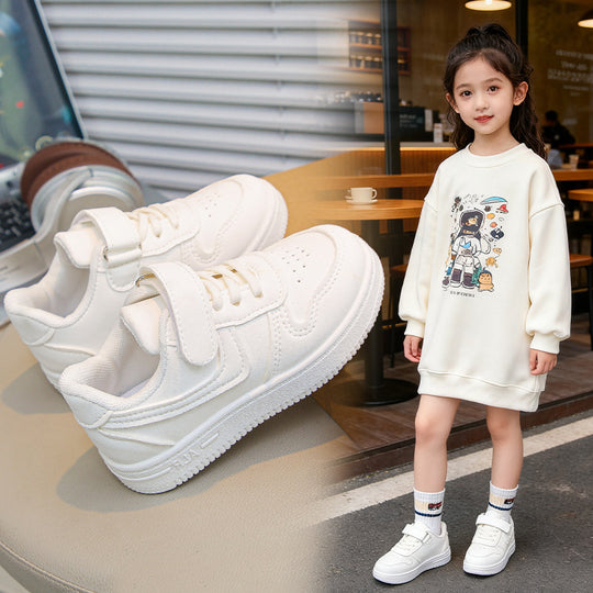 Damen Sneaker mit praktischer Klettverschluss und dämpfender Sohle EB