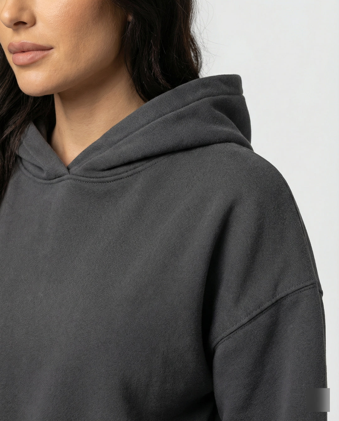 Damen Crop-Hoodie und Jogginghose Set EB
